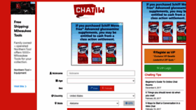 What Chatiw.in website looked like in 2021 (2 years ago)