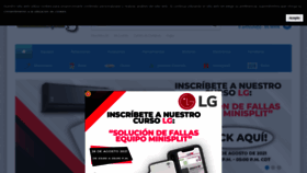 What Climasmonterrey.com website looked like in 2021 (2 years ago)