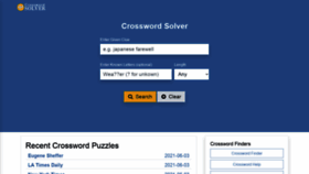 What Crossword-solver.io website looked like in 2021 (2 years ago)