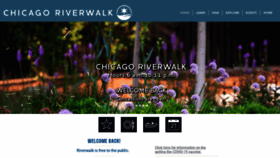 What Chicagoriverwalk.us website looked like in 2021 (2 years ago)