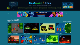 What Coolmath4kids.com website looked like in 2021 (2 years ago)