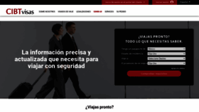 What Cibtvisas.com.mx website looked like in 2021 (2 years ago)