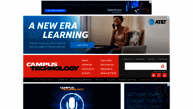 What Campustechnology.com website looked like in 2021 (2 years ago)