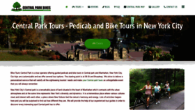 What Centralparkbikes.com website looked like in 2021 (2 years ago)