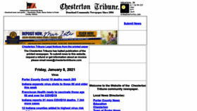 What Chestertontribune.com website looked like in 2021 (2 years ago)