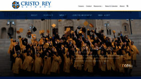 What Cristoreynetwork.org website looked like in 2021 (3 years ago)