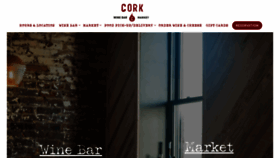 What Corkdc.com website looked like in 2021 (2 years ago)