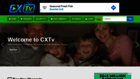 What Cxtvlive.com website looked like in 2021 (2 years ago)