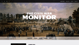 What Civilwarmonitor.com website looked like in 2021 (2 years ago)