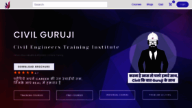 What Civilguruji.com website looked like in 2021 (2 years ago)