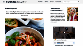 What Cookingclassy.com website looked like in 2021 (2 years ago)