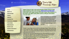 What Colhospice.com website looked like in 2021 (2 years ago)
