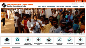 What Ceoandhra.nic.in website looked like in 2021 (2 years ago)