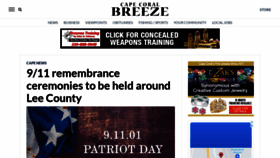 What Capecoralbreeze.com website looked like in 2021 (2 years ago)