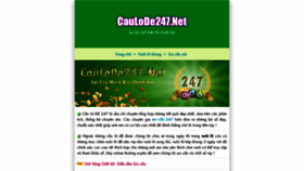 What Caulode247.net website looked like in 2021 (2 years ago)
