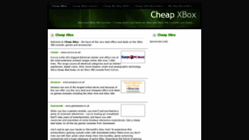 What Cheapxbox.co.uk website looked like in 2021 (2 years ago)