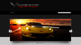 What Corvetteracing.com website looked like in 2021 (2 years ago)