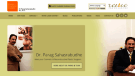 What Cosmeticsurgerypuneindia.com website looked like in 2021 (2 years ago)
