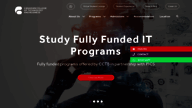 What Canadianctb.ca website looked like in 2021 (4 years ago)