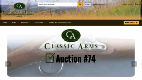What Classicarms.co.za website looked like in 2021 (2 years ago)