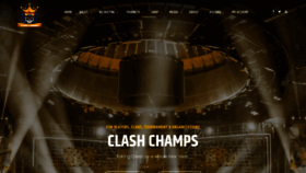 What Clashchamps.com website looked like in 2021 (2 years ago)