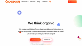 What Codeboxr.com website looked like in 2021 (2 years ago)