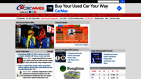What Cricwaves.com website looked like in 2021 (2 years ago)