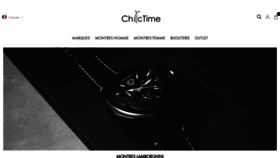 What Chic-time.com website looked like in 2021 (2 years ago)