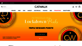 What Catwalk.com.au website looked like in 2021 (2 years ago)