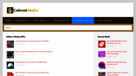 What Caferoid.com website looked like in 2021 (2 years ago)