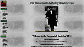 What Cannonball-adderley.com website looked like in 2021 (2 years ago)