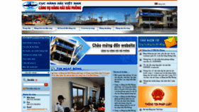 What Cangvuhaiphong.gov.vn website looked like in 2021 (2 years ago)