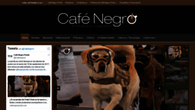 What Cafenegroportal.com website looked like in 2021 (2 years ago)