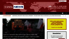 What Cz24.news website looked like in 2021 (2 years ago)