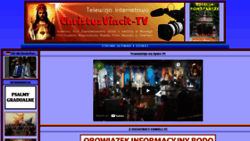 What Christusvincit-tv.pl website looked like in 2021 (2 years ago)