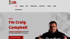 What Craigcampbellseo.com website looked like in 2021 (2 years ago)