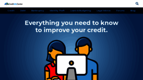 What Creditinfocenter.com website looked like in 2021 (2 years ago)