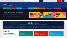 What Cbseguess.com website looked like in 2021 (2 years ago)