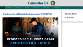 What Consultasec.com website looked like in 2021 (2 years ago)