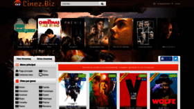 What Cinez.biz website looked like in 2021 (2 years ago)