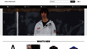 What Creawebshop.jp website looked like in 2021 (2 years ago)