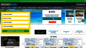 What Crucerosonline.cl website looked like in 2021 (2 years ago)