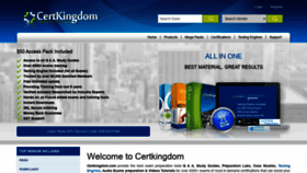 What Certkingdom.com website looked like in 2021 (2 years ago)