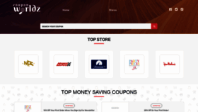 What Couponworldz.com website looked like in 2021 (2 years ago)