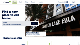 What Camdenliving.com website looked like in 2021 (2 years ago)