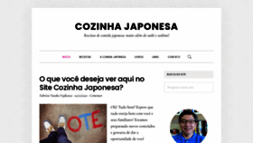 What Cozinhajaponesa.com.br website looked like in 2021 (2 years ago)