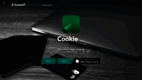 What Cookieapp.com website looked like in 2021 (2 years ago)