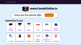 What Canaleonline.tv website looked like in 2021 (2 years ago)