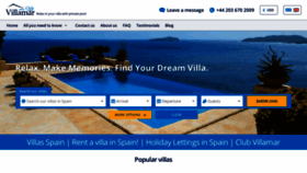 What Clubvillamar.com website looked like in 2021 (2 years ago)