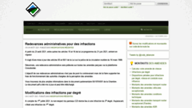 What Code-de-la-route.be website looked like in 2021 (3 years ago)
